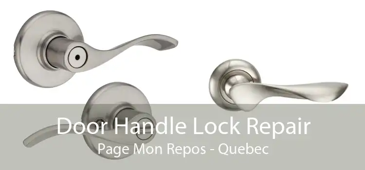 Door Handle Lock Repair Page Mon Repos - Quebec