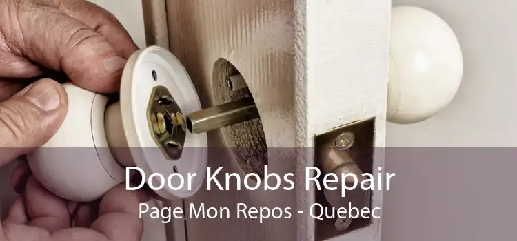 Door Knobs Repair Page Mon Repos - Quebec
