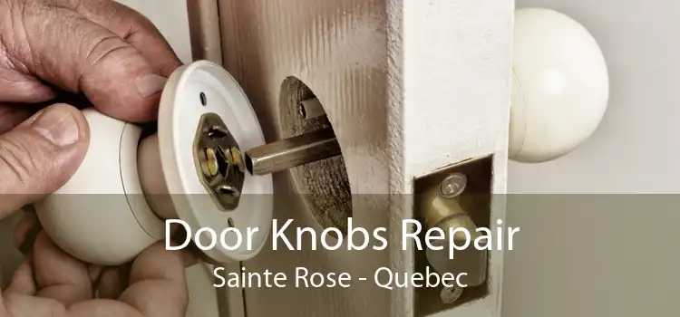 Door Knobs Repair Sainte Rose - Quebec
