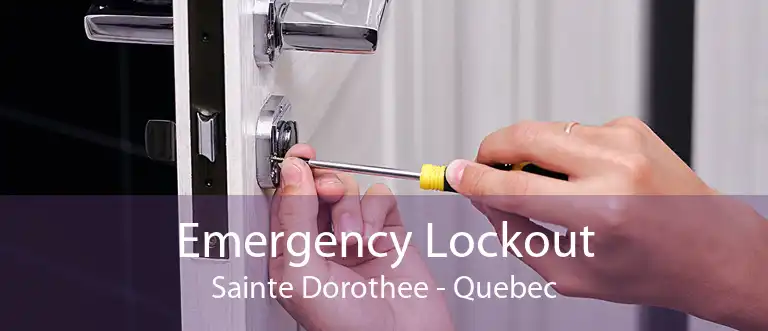 Emergency Lockout Sainte Dorothee - Quebec