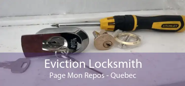 Eviction Locksmith Page Mon Repos - Quebec