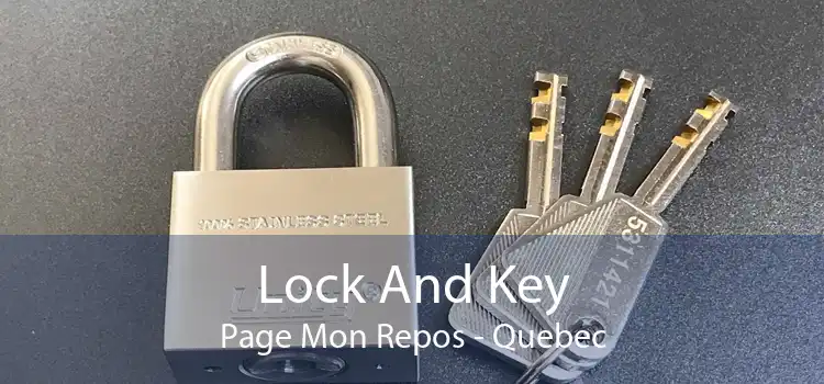 Lock And Key Page Mon Repos - Quebec