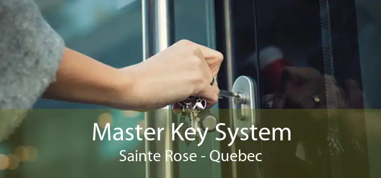 Master Key System Sainte Rose - Quebec